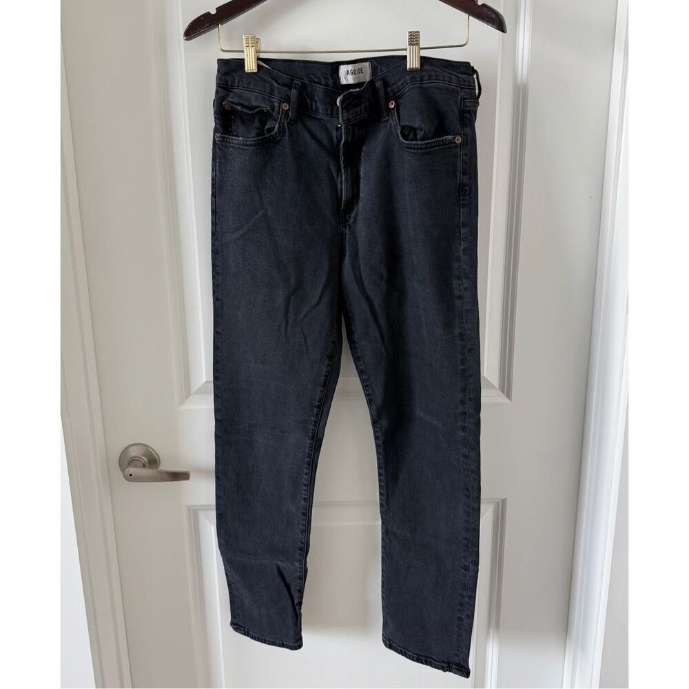 Agolde Toni Mid Rise Straight in Montage - Picture 4 of 7